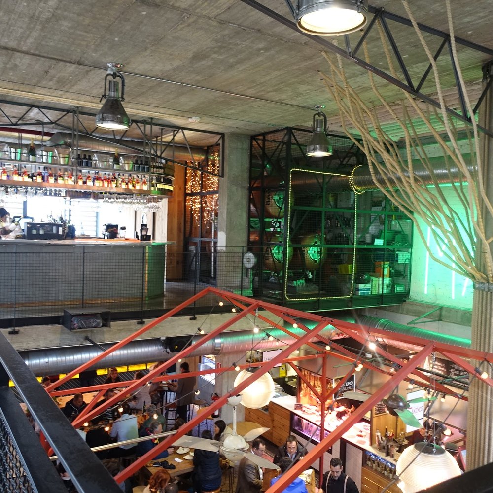 Mercado de San Ildefonso - the third floor is a bar - Farmers Market Near Me - Madrid, M Mercado de San Ildefonso - the third floor is a bar - Farmers Market Near Me - Madrid, M