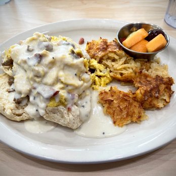 The Toasted Yolk Cafe - Cowboy Scramble, minus the onions. Was very good! - Breakfast & Brunch Near Me - Lubbock, Texas The Toasted Yolk Cafe - Cowboy Scramble, minus the onions. Was very good! - Breakfast & Brunch Near Me - Lubbock, Texas