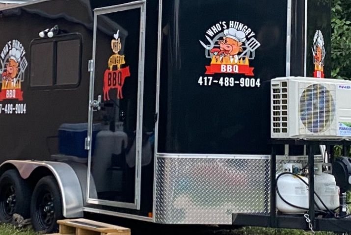Who Is Hungry BBQ Logo