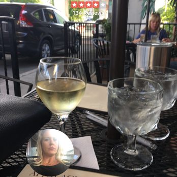 Appalachian Grill - A glass of wine outside - American Near Me - Cartersville, Georgia