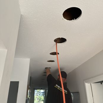 Empire Electrical - Running line for mini split AC in rear of property to box - Electricians Near Me - Mililani, Hawaii Empire Electrical - Running line for mini split AC in rear of property to box - Electricians Near Me - Mililani, Hawaii