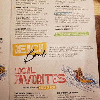Islands Restaurant - Menu - Burgers Near Me - Monterey, California