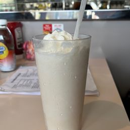 Vanilla milkshake