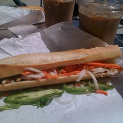 T&D Sandwiches - #12 vegetarian banh mi