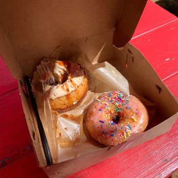 HenDough - Doughnuts, PB&J & Strawberry with Sprinkles - Donuts Near Me - Hendersonville, North Carolina