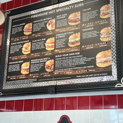 Firehouse Subs Cobourg - Menu