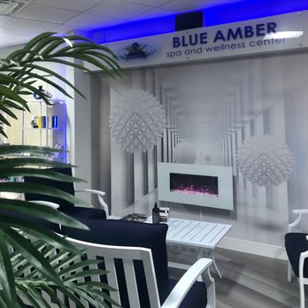 Blue Amber Spa And Wellness Center - Spa Waiting Area - Massage Therapy Near Me - Wallington, New Jersey