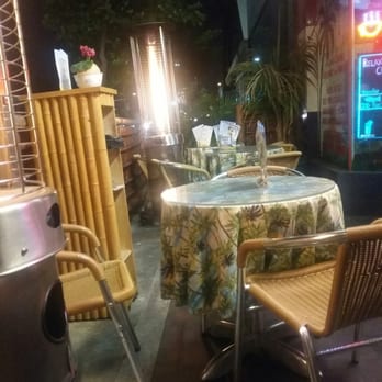 El Rincon Criollo - The ambiance from the patio! Heaters are a nice touch on a chilly evening. - Cuban Near Me - Playa Del Rey, California El Rincon Criollo - The ambiance from the patio! Heaters are a nice touch on a chilly evening. - Cuban Near Me - Playa Del Rey, California