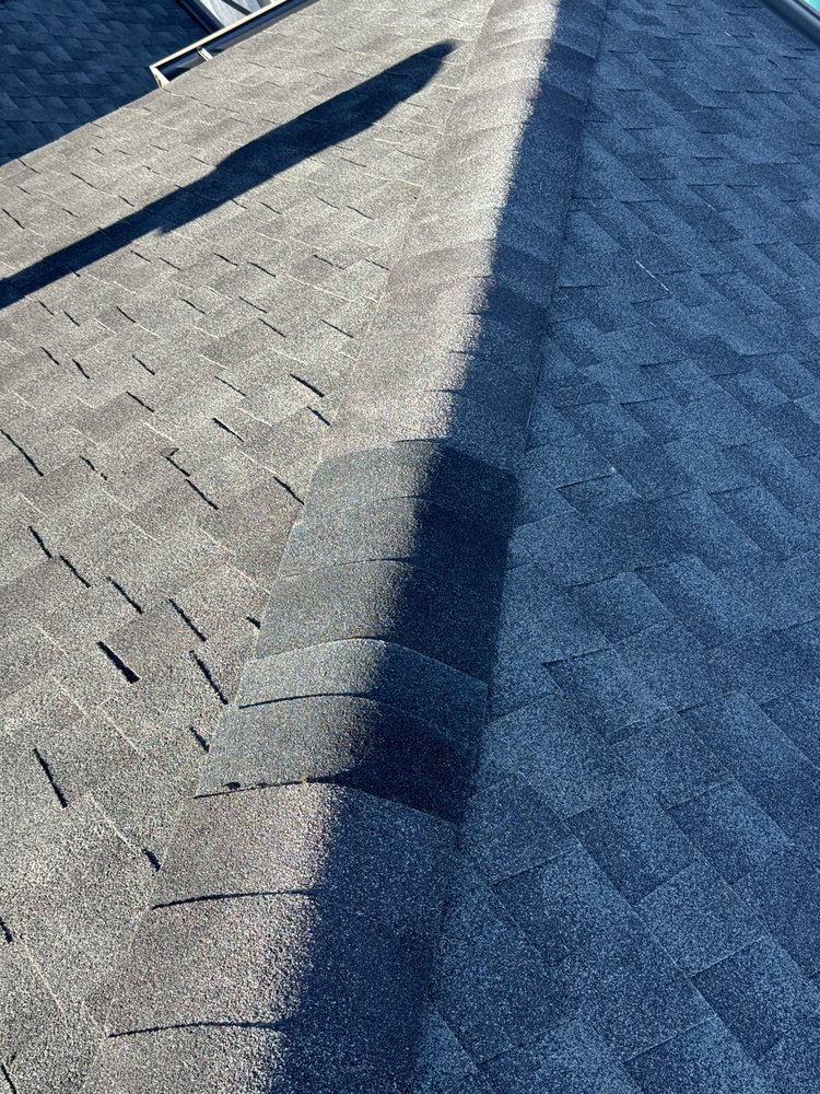 Slide of Roof 1 Construction