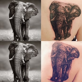 Skincraft - side by side of my picture and my tattoo with Jess (filters on the tattoo pictures to help cut down on some of the redness) - Tattoo Near Me - Cincinnati, Ohio Skincraft - side by side of my picture and my tattoo with Jess (filters on the tattoo pictures to help cut down on some of the redness) - Tattoo Near Me - Cincinnati, Ohio