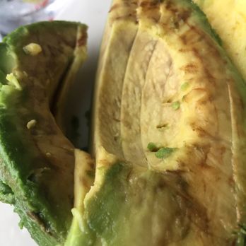 The Kettle - This is the avocado I was served. Half under-ripe and half rotten. - Diners Near Me - Manhattan Beach, California