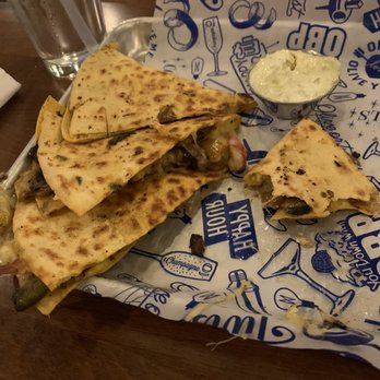 Olive Or Twist - Veggie Quesadilla (after I remembered to stop eating and take a pic) - New American Near Me - Baton Rouge, Louisiana Olive Or Twist - Veggie Quesadilla (after I remembered to stop eating and take a pic) - New American Near Me - Baton Rouge, Louisiana