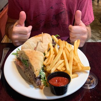 Malbec Market - Cuadril sandwich with french fries. - Argentine Near Me - Eagle Rock, California Malbec Market - Cuadril sandwich with french fries. - Argentine Near Me - Eagle Rock, California
