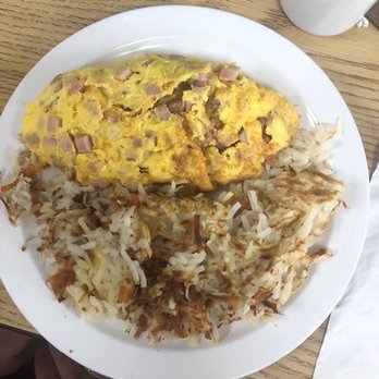 Sunrise Breakfast & Lunch Restaurant - Ham and Cheese Omelette - Breakfast & Brunch Near Me - Chicago, Illinois