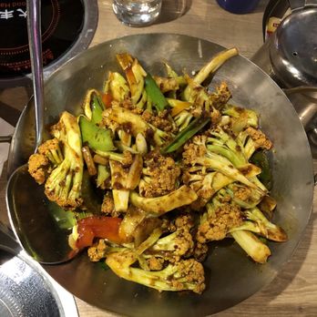 Chuan Tian Xia - "Griddle" Cauliflower - very tasty! - Szechuan Near Me - Rockville, Maryland Chuan Tian Xia - "Griddle" Cauliflower - very tasty! - Szechuan Near Me - Rockville, Maryland