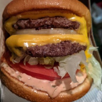 In-N-Out Burger - A beautiful double double. - Fast Food Near Me - Goleta, California In-N-Out Burger - A beautiful double double. - Fast Food Near Me - Goleta, California