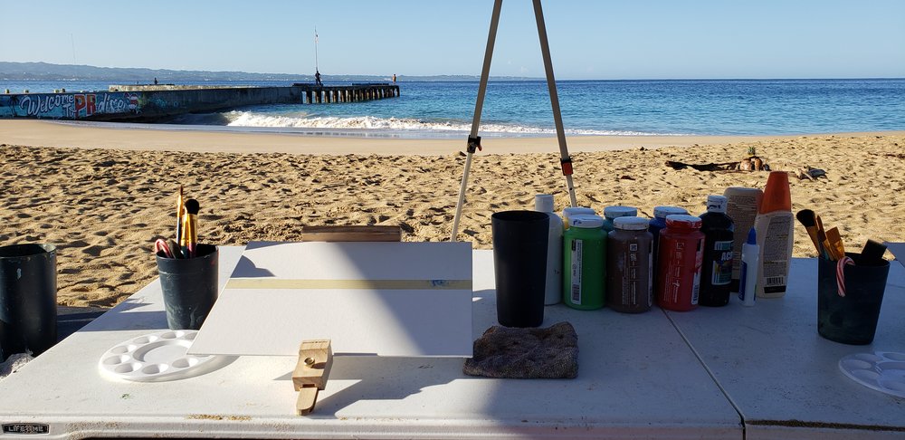 PR Beach Painting Classes