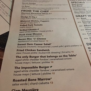 The Table - New American Near Me - San Jose, California