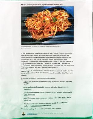 Menu photo 3 Mister Yummy Toronto, ON Menu photo 3 Mister Yummy Toronto, ON