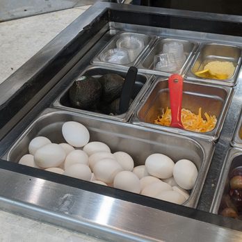 Marinate Korean BBQ - Toppings. The fried egg and avocado are $1.50 extra - Korean Near Me - Long Beach, California