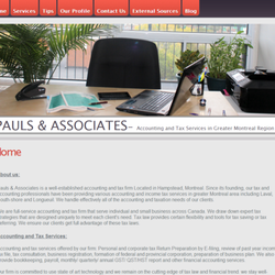 Pauls & Associates - Pauls and Associates - Accounting and tax services in Montreal