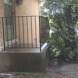 Black Metal Railing