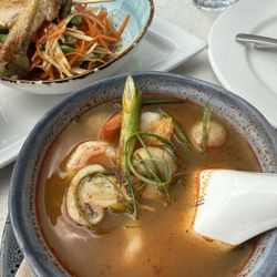 Red Crab Thai - Tom yum. Small bowl.