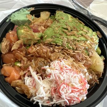 Ahipoki - 3 Scoop Poke Bowl - Poke Near Me - Huntington Beach, California
