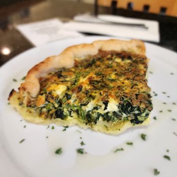 Sophia's Kafe - Spinach and Feta Quiche - Cafes Near Me - Palmer, Alaska Sophia's Kafe - Spinach and Feta Quiche - Cafes Near Me - Palmer, Alaska
