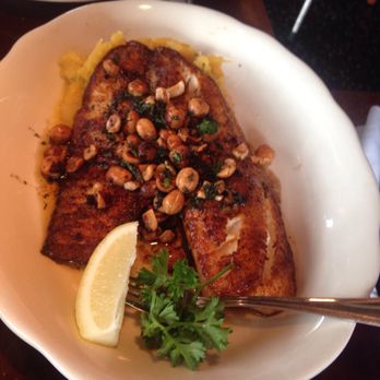 Pappadeaux Seafood Kitchen - Tilapia with roasted Hazelnuts - Seafood Near Me - Phoenix, Arizona