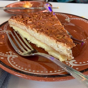 Petiscos - Almond tart. The best I've had. - Portuguese Near Me - San Jose, California Petiscos - Almond tart. The best I've had. - Portuguese Near Me - San Jose, California