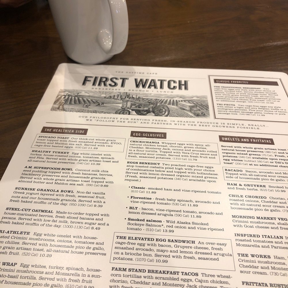 Here for breakfast! It had great reviews and now it's our chance to check it out! So excited!
