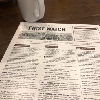 First Watch - Here for breakfast! It had great reviews and now it's our chance to check it out! So excited! - Breakfast & Brunch Near Me - Lawrence, Kansas