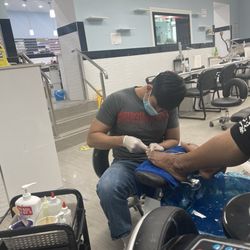 D & K Spa Nails - ;mom wanted to come to D&K because she liked the hospitality  and how her pedicure it lasted more than 1 month