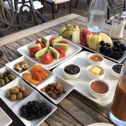 Jade Residence - Totally accommodating to vegans and vegetarians. Our breakfast. Not pictured: cheese plate.