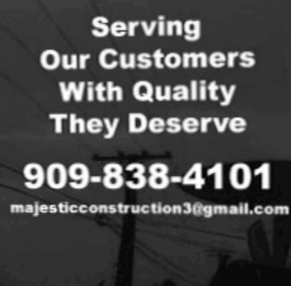 Slide of Majestic Construction