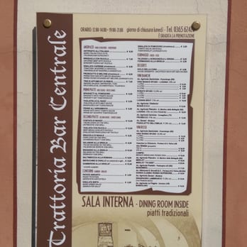 Bar Centrale - The menu.... - Italian Near Me - San Felice del Benaco, BS Bar Centrale - The menu.... - Italian Near Me - San Felice del Benaco, BS