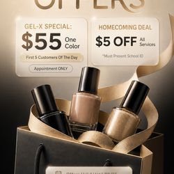 BQ Nails and Spa - & !
A fresh set can be the perfect finishing touch for a special occas