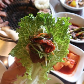 Dong Bang Grill - Ssam wrap - Korean Near Me - Fort Lee, New Jersey