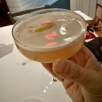 Fin & Fino - The Candy Butcher cocktail - Seafood Near Me - Charlotte, North Carolina