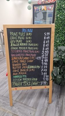 Menu photo 1 Chaat Cart Toronto, ON Menu photo 1 Chaat Cart Toronto, ON