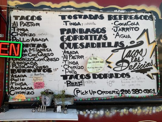 Menu photo 3 Tacos Las Delicias Seattle, WA Menu photo 3 Tacos Las Delicias Seattle, WA