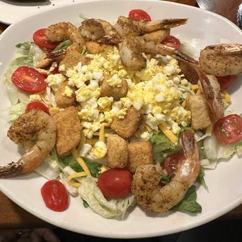 Outback Steakhouse - Aussie Cobb Salad with Shrimp - Steakhouses Near Me - Shenandoah, Texas