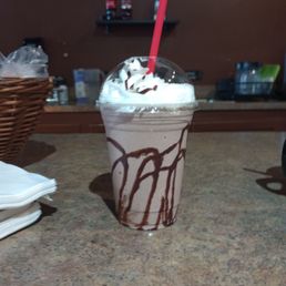 The Frozen hot chocolate