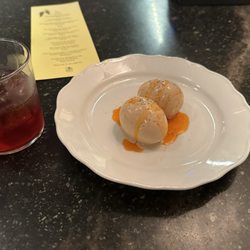 Apollo Bar - Egg and Tahini with smoked pepper chili oil