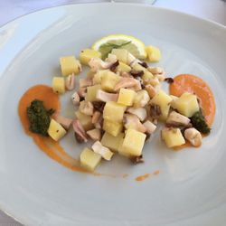 La Zattera - Insalata di polpo con patate ed olive taggiasche!
