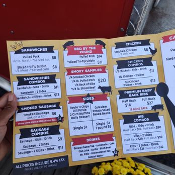 Triple Crown BBQ - Menu - Barbeque Near Me - Luray, Virginia