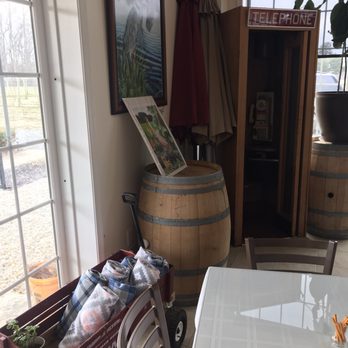 Jacey Vineyards - Cool phone booth and blankets to use on the patio - Wineries Near Me - Heathsville, Virginia Jacey Vineyards - Cool phone booth and blankets to use on the patio - Wineries Near Me - Heathsville, Virginia
