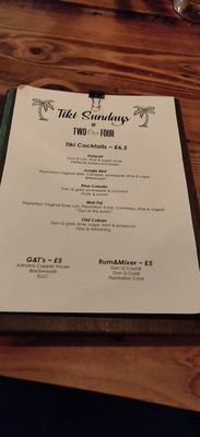 Menu photo 3 214 Bermondsey London, XGL