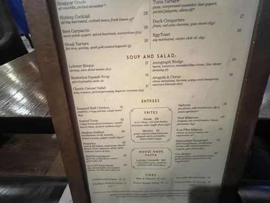 Menu photo 2 Autograph Brasserie Wayne, PA